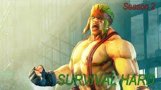 SFV Season 2 Alex Hard Survival Complete !