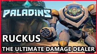 Paladins Ruckus Gameplay - The Ultimate Damage Dealer! - Paladins Gameplay Capture and Siege