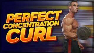 Perfect Concentration Curl || Dumbbell Curls || Bicep Workout || Maik Wiedenbach, New York City