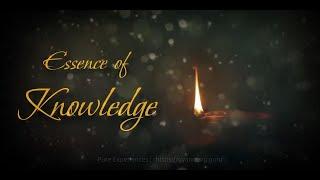 Essence of Knowledge 11/01/2025