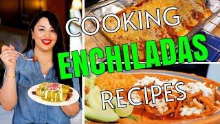 How to make ENCHILADAS over 18 MEXICAN FOOD RECIPES DINNER COMPILATIONS | SATISFYING AND TASTY FOOD