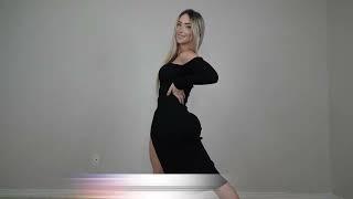 Black High Slit Dress Haul   Devon Jenelle #004