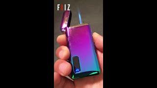 Dual Flame Electric USB Plasma Arc Lighter #Shorts