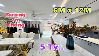 Bán nhà Gò Vấp 6M x 12M đường 7m thông ngay bệnh viện Hồng Đức đường Thống Nhất P11 giá 5 tỷ hơn