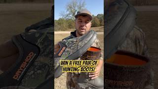 Win a free pair of Dryshod Hunting Boots!  #hunting #deerhunting #bowhunting