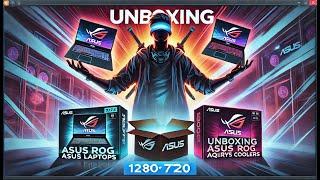 UNBOXING CELE MAI NOI LAPTOP COOLERS AQIRYS ZENITH PLUTO SPIDER si 2 LAPTOP ASUS ROG de 300 MILI