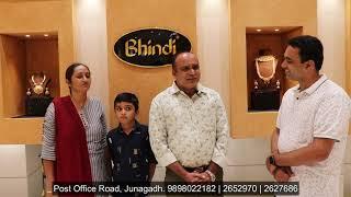 Testimonial by Kamleshbhai & Family | Bhindi Jewellers Junagadh