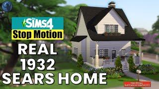 Sims 4 Starter Home | Real 1932 House Build  | Jeu de Base | Maison Sears - Base game only - No CC