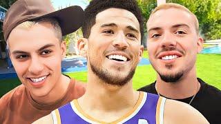 Devin Booker & Adapt SURPRISE The FaZe House..