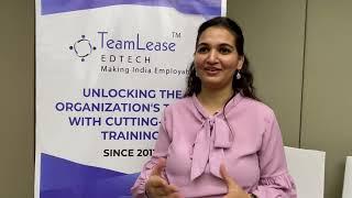 Aditi Prabhakar, Voith Digital Solutions India at TL EdTech's Breakfast Meet