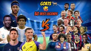 Ronaldo️Messi️Maradona️Pele️Neymar VS 5️⃣0️⃣ BEST LEGENDS 