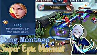 Epic Moment when using this Hero - Ling Montage #2