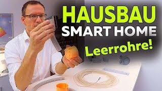 KNX Smart Home Neubau: Möglichst viele Leerrohre | Smartest Home - Folge 18