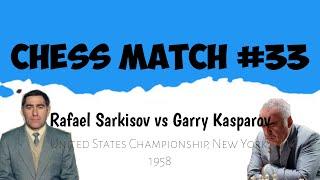 Rafael Sarkisov vs Garry Kasparov | United States Championship, New York, 1958