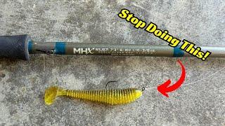 90% Of Anglers Fish A Finesse Swimbait Wrong! Try These Retrieves!