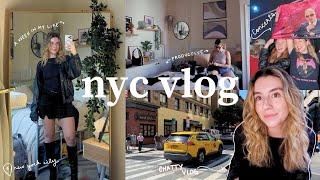 a few days in my life in new york city *fun nights out and chatty days in*