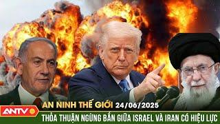 US President announces ceasefire agreement between Israel and Iran | World Security June 24 | ANTV