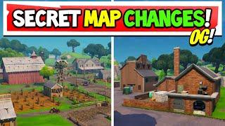 Fortnite OG Season 1 | All Map Changes & Easter Eggs! - Part 1