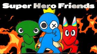 Super Hero Friends‼️Future of Rainbow Friends + Garten of Banban? Friendship Animation Compilation