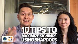 Loan Signing System Interview with Snapdocs: 10 Tips to Maximize Loan Signings