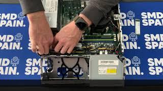 How to Upgrade M.2 Pcie Nvme SSD RAM Lenovo ThinkCentre M70s Disassembly