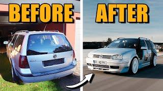 FULL TRANSFORMATION | Vom Schimmelgolf zum Showcar!