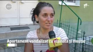 O familie din Reşiţa şi-a găsit apartamentul vandalizat după ce s-au întors de la mare