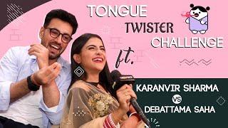 Karanvir Sharma Vs Debattama Saha Tongue Twister Challenge | Shaurya Aur Anokhi Ki Kahani |Exclusive