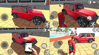 Thar Roxx Cheat Code in Indian Bike Driving 3D NEW UPDATE|Indian bike driving 3dThar roxx cheat code