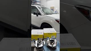 Comparing an old and new rear wheel bearing for the 2018 Subaru Forester #subaru #wheelbearing #diy