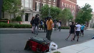 Protesters Outside Jeff Bezos's House in DC