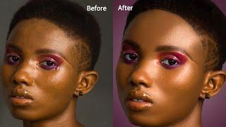 Photoshop tutorial: Skin retouching | color grading | photoshop | Step by Step guide