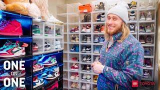 1-on-1: George Kittle Takes You Inside His Shoe Closet | 49ers