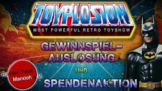 Toyplosion 2 Spendenaktion und Gewinnspielauslosung