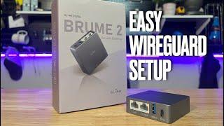 Brume 2 WireGuard VPN Setup to connect with @SpaceinvaderOne