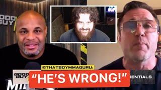 DANIEL CORMIER & CHAEL SONNEN RESPOND TO THE MMA GURU DURING THEIR GOOD GUY BAD GUY PODCAST?