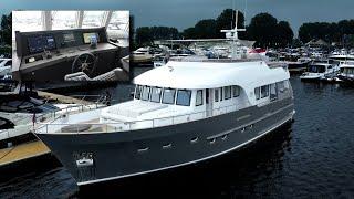 ONE OFF Explorer Yacht FOR SALE! M/Y ‘Dutch Lion’ FULL Boat Tour!