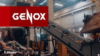 Largest E-waste Shredder Machine | WEEE Recycling Line | Shredder Manufacturer - Genox
