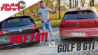 VW Golf 7 GTI vs. Golf 8 GTI: Ist die neue Generation tatsächlich besser? Vergleich | Test | Review