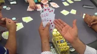 $10 Chinese Poker - "Break Up Royal Flush" @ Bicycle Casino 9-16-2016