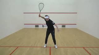 Beginner Level  Swing Lessons - The Swing Technique with Pro Squash coach Liz Irving