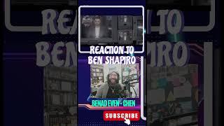 REACTION TO BEN SHAPIRO RAP