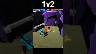 1v2 rk gamers v/s 2 pro players custom #freefire #shorts #freefiregarena