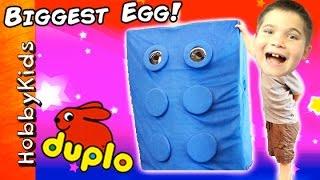 Giant DUPLO Surprise Egg and Scavenger Search