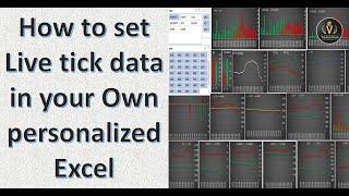 Live market Webinar Multiple Symbol Option chain Analysis Excel with Live Tick data & Trade function