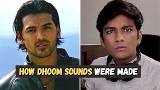 How Dhoom sound effects were made | Manish Kharage #shorts