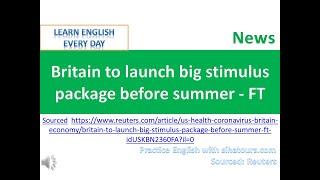 Britain to launch big stimulus package before summer   FT