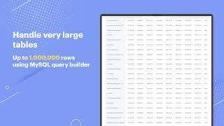 Mastering Large Data Tables: Harness the Power of MySQL Query Builder in wpDataTables