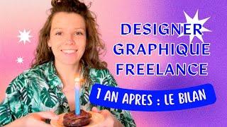 DESIGNER GRAPHIQUE FREELANCE : Bilan de ma 1ère année