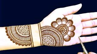 करवा चौथ के लिए सबसे आसान मेहंदी डिजाइन|stylish very easy mehndi|Mehandi ka design|mehendi|mehandi